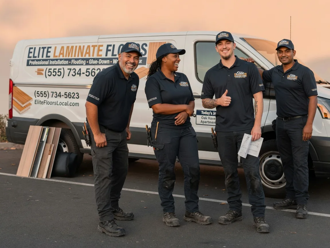 Laminate flooring installation company in Medway, ME